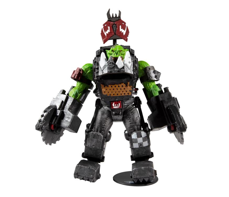 Warhammer 40,000 Ork Meganob with Buzzsaw Mega Action Figure