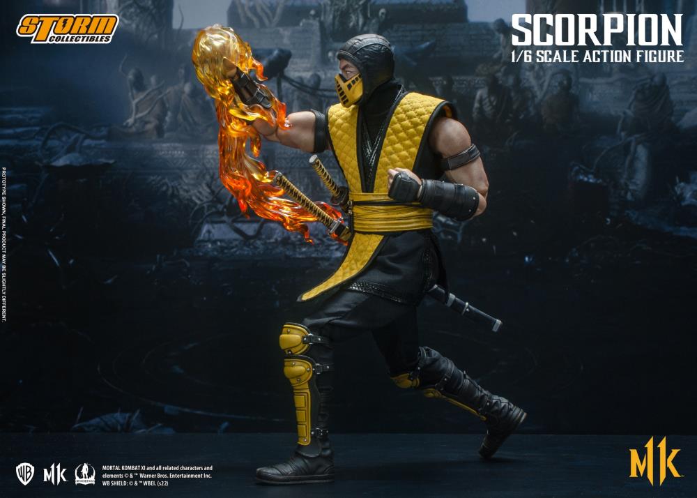 Storm Collectibles Mortal Kombat 11 Scorpion 1/6 Scale Figure