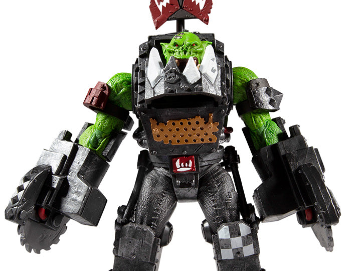 Warhammer 40,000 Ork Meganob with Buzzsaw Mega Action Figure