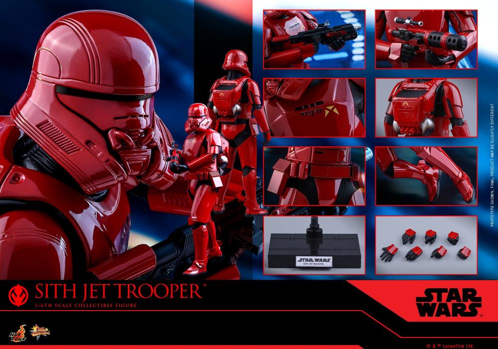 Star Wars: The Rise of Skywalker Sith Jet Trooper 1/6 Scale
