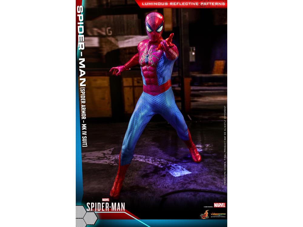 Marvel's Spider-Man VGM43 Spider-Man (Spider Armor MK IV) 1/6 Scale Collectible Figure
