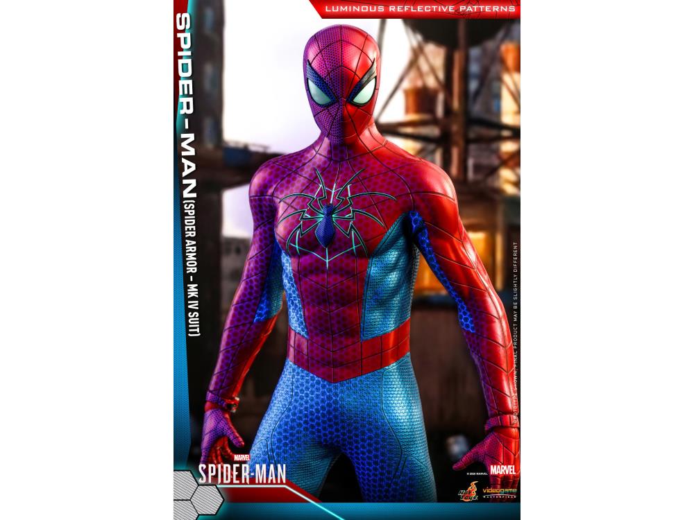 Marvel's Spider-Man VGM43 Spider-Man (Spider Armor MK IV) 1/6 Scale Collectible Figure