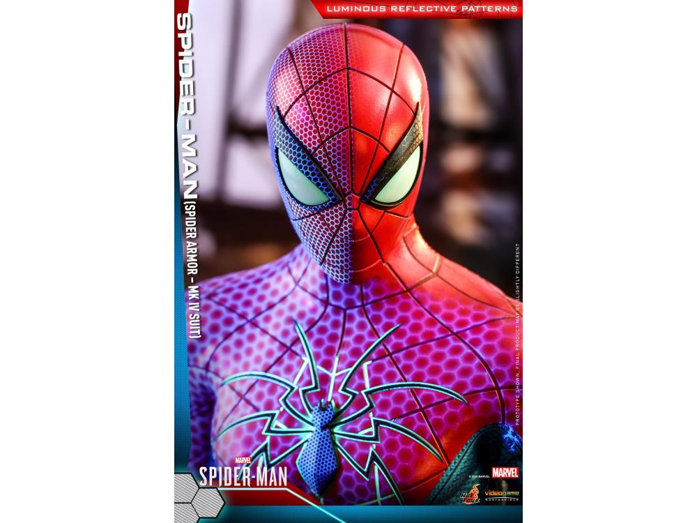 Marvel's Spider-Man VGM43 Spider-Man (Spider Armor MK IV) 1/6 Scale Collectible Figure