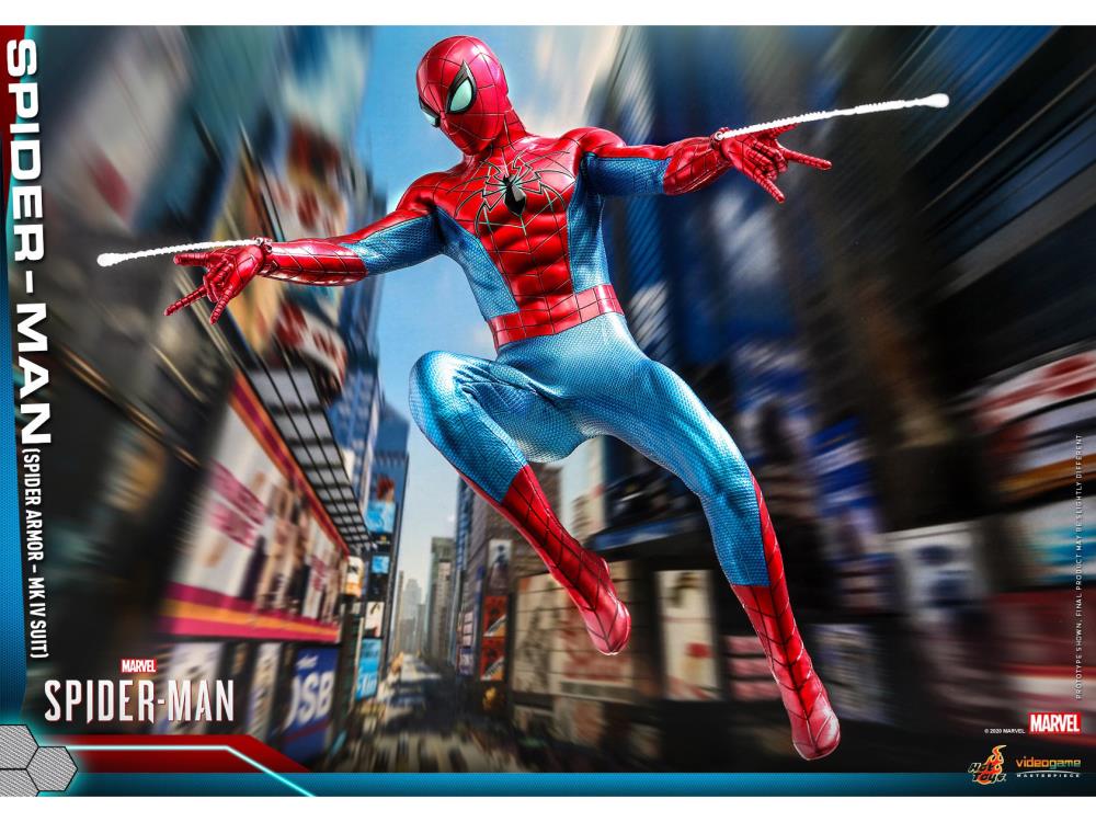 Marvel's Spider-Man VGM43 Spider-Man (Spider Armor MK IV) 1/6 Scale Collectible Figure