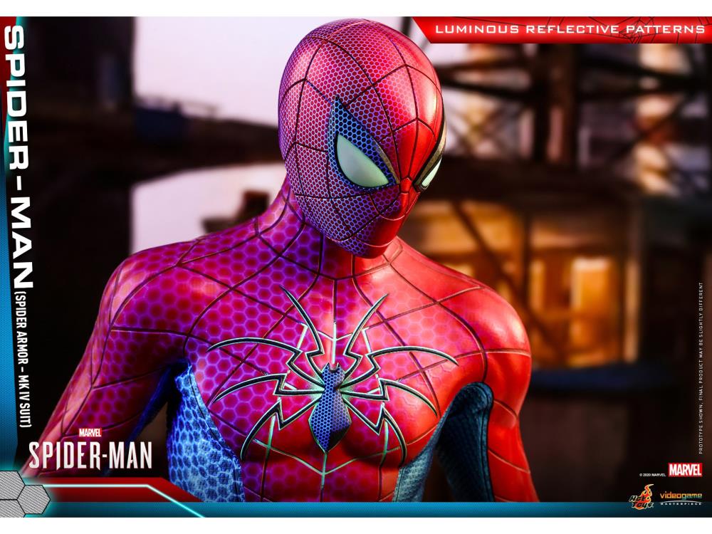 Marvel's Spider-Man VGM43 Spider-Man (Spider Armor MK IV) 1/6 Scale Collectible Figure