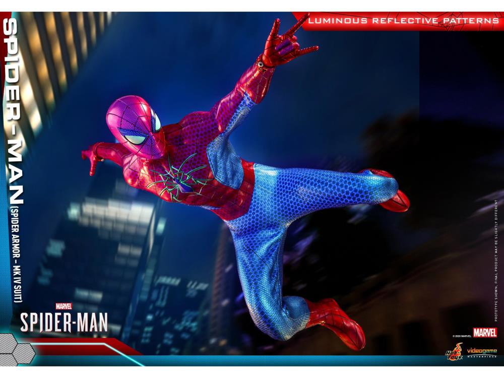 Marvel's Spider-Man VGM43 Spider-Man (Spider Armor MK IV) 1/6 Scale Collectible Figure