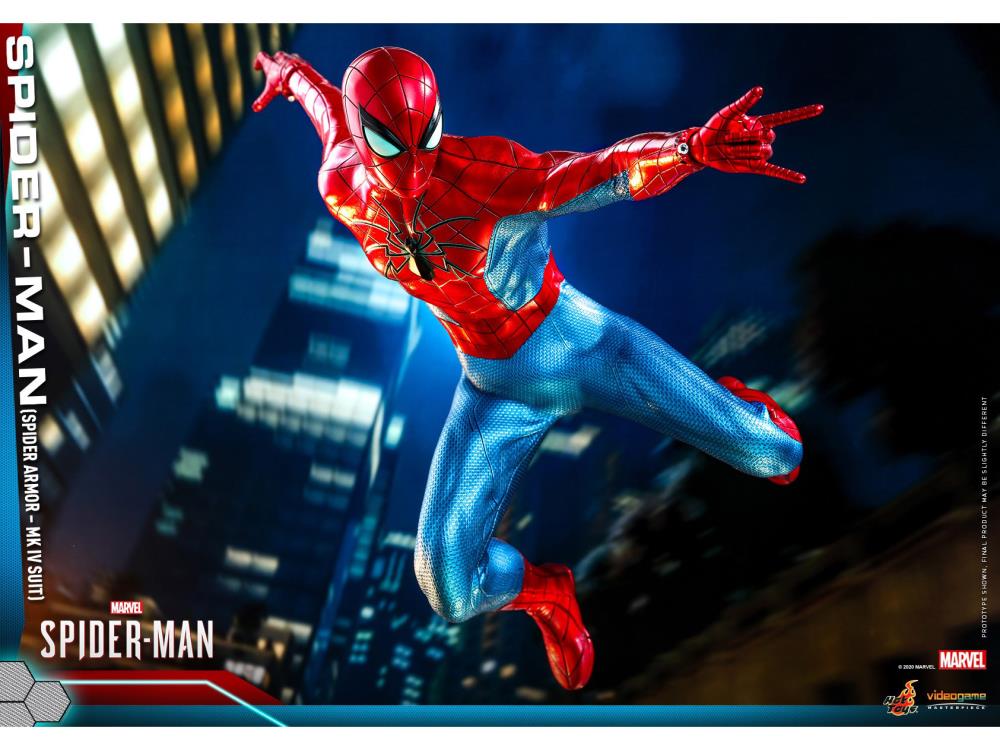 Marvel's Spider-Man VGM43 Spider-Man (Spider Armor MK IV) 1/6 Scale Collectible Figure