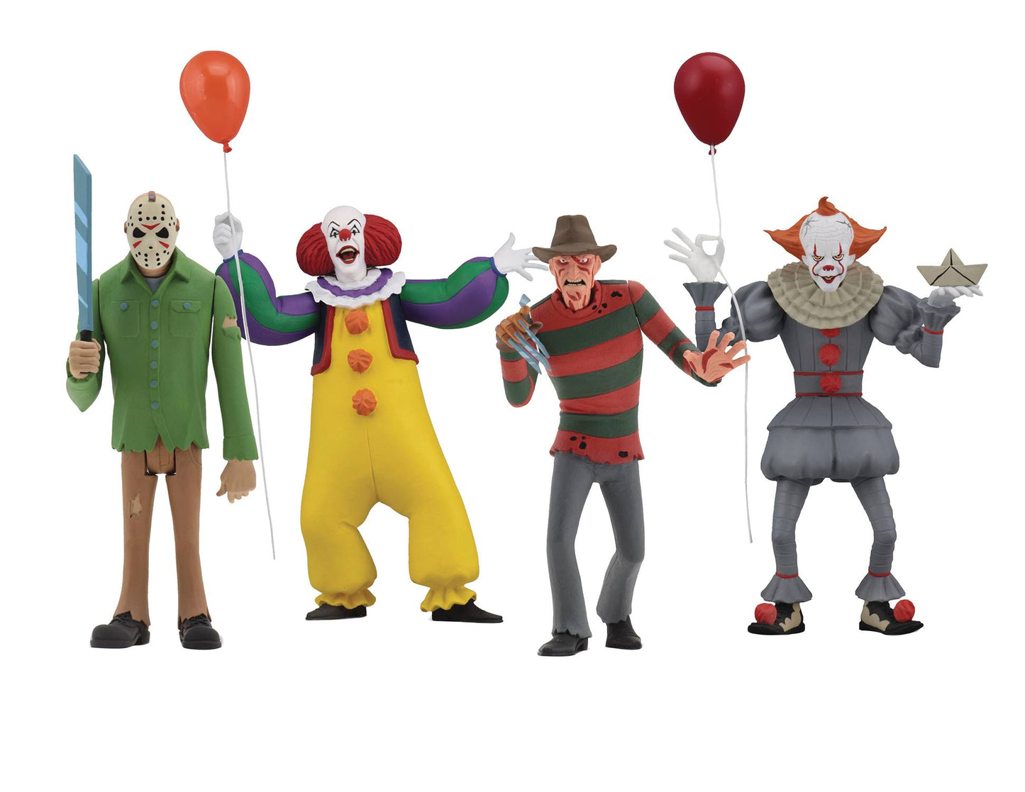 TOONY TERRORS 6IN ACTION FIGURE BY NECA (SET of 4)