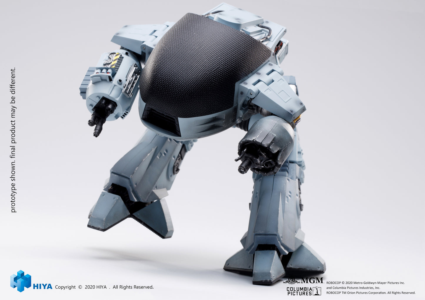 ROBOCOP BATTLE DAMAGED ED-209 PX 1/18 SCALE FIGURE