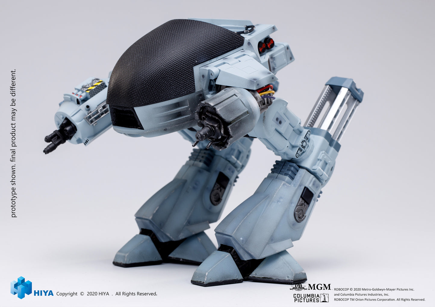 ROBOCOP BATTLE DAMAGED ED-209 PX 1/18 SCALE FIGURE