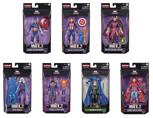 MARVEL DISNEY PLUS LEGENDS 6IN AF (Set of 7 Figures)
