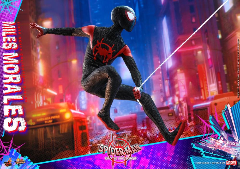Spider-Man: Into the Spider-Verse MMS567 Miles Morales 1/6th Scale by HOTTOYS