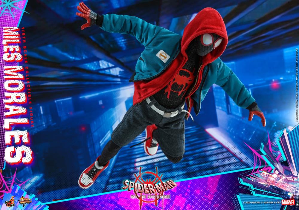 Spider-Man: Into the Spider-Verse MMS567 Miles Morales 1/6th Scale by HOTTOYS