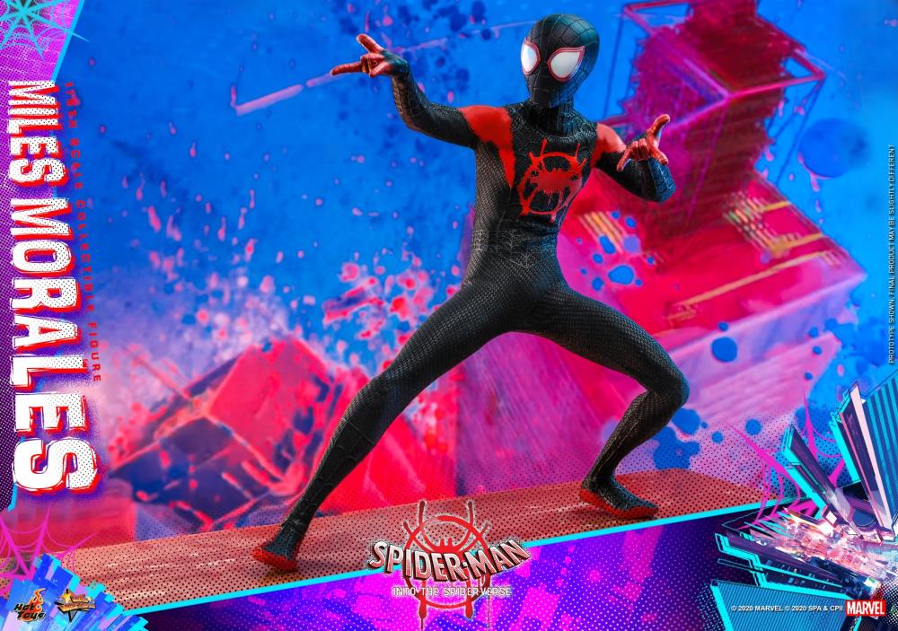 Spider-Man: Into the Spider-Verse MMS567 Miles Morales 1/6th Scale by HOTTOYS