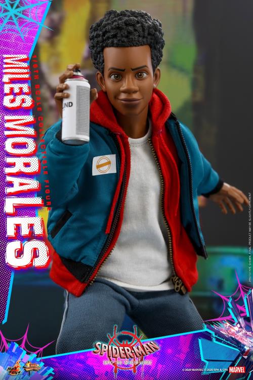 Spider-Man: Into the Spider-Verse MMS567 Miles Morales 1/6th Scale by HOTTOYS