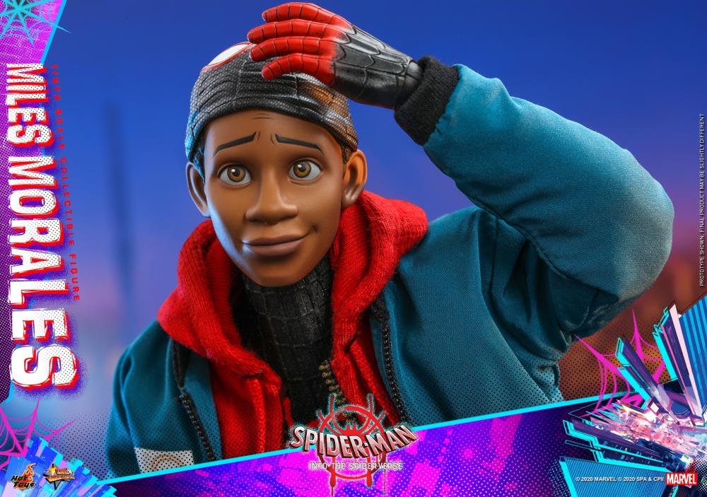 Spider-Man: Into the Spider-Verse MMS567 Miles Morales 1/6th Scale by HOTTOYS