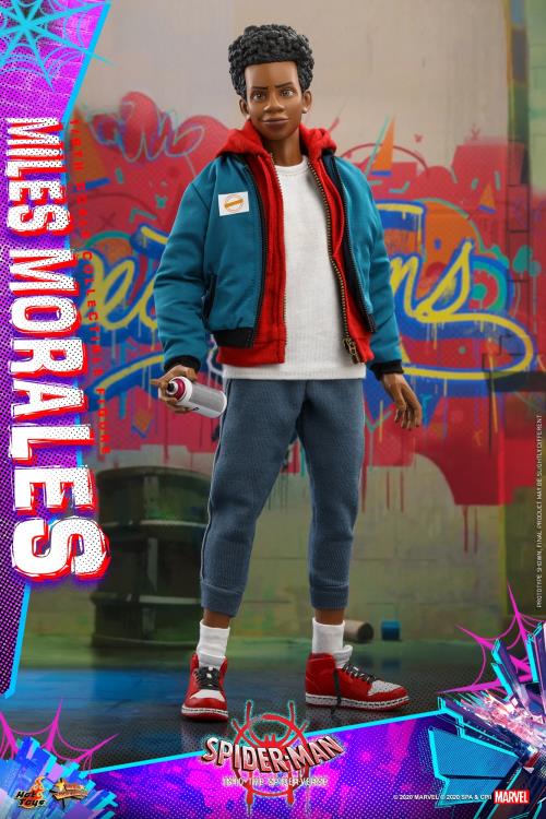 Spider-Man: Into the Spider-Verse MMS567 Miles Morales 1/6th Scale by HOTTOYS