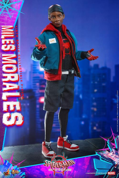 Spider-Man: Into the Spider-Verse MMS567 Miles Morales 1/6th Scale by HOTTOYS