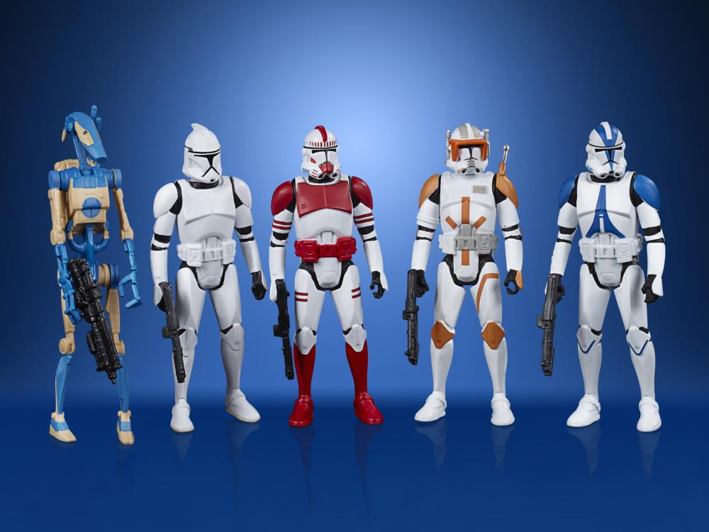 Star Wars Celebrate the Saga Galactic Republic 3.75" Pack of 5 Figures