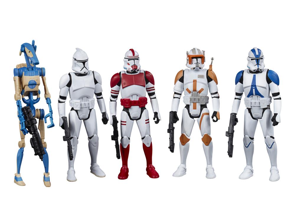 Star Wars Celebrate the Saga Galactic Republic 3.75" Pack of 5 Figures