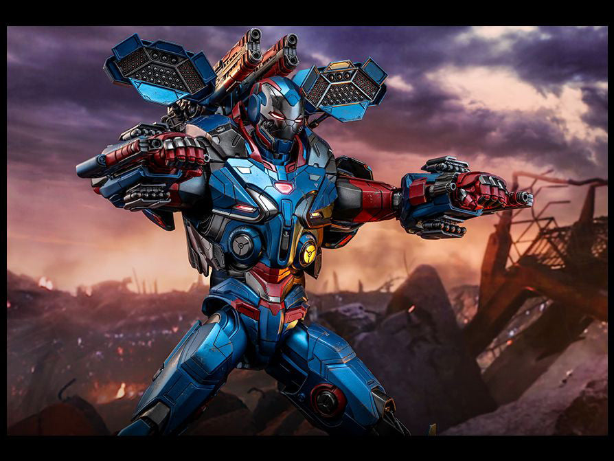 Avengers: Endgame Iron Patriot Sixth Scale Collectible Figure by Hottoys
