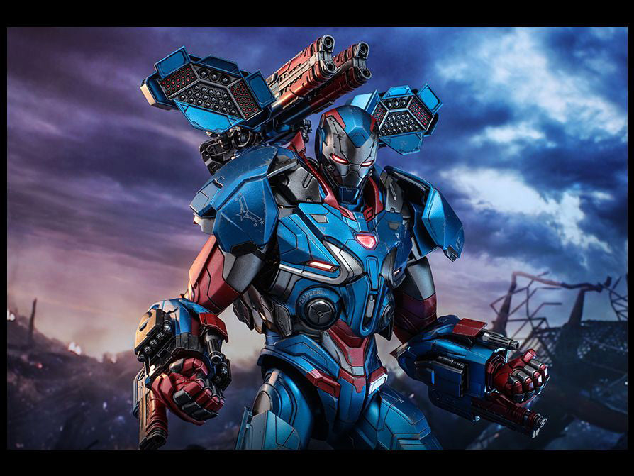 Avengers: Endgame Iron Patriot Sixth Scale Collectible Figure by Hottoys
