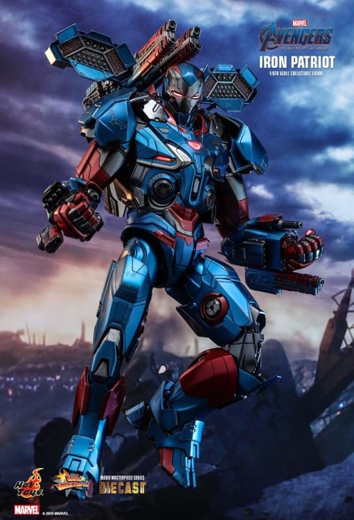 Avengers: Endgame Iron Patriot Sixth Scale Collectible Figure by Hottoys