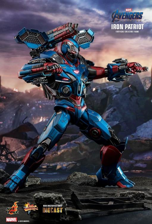 Avengers: Endgame Iron Patriot Sixth Scale Collectible Figure by Hottoys