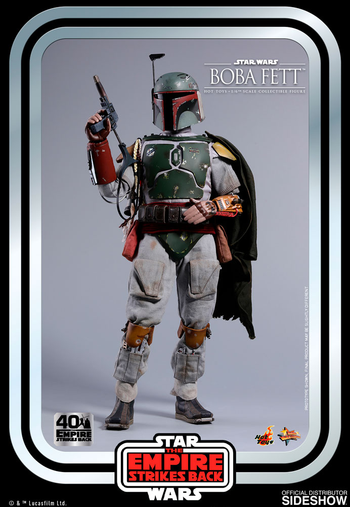 Boba Fett Sixth Scale Figure by Hot Toys 40th Anniversary Collection