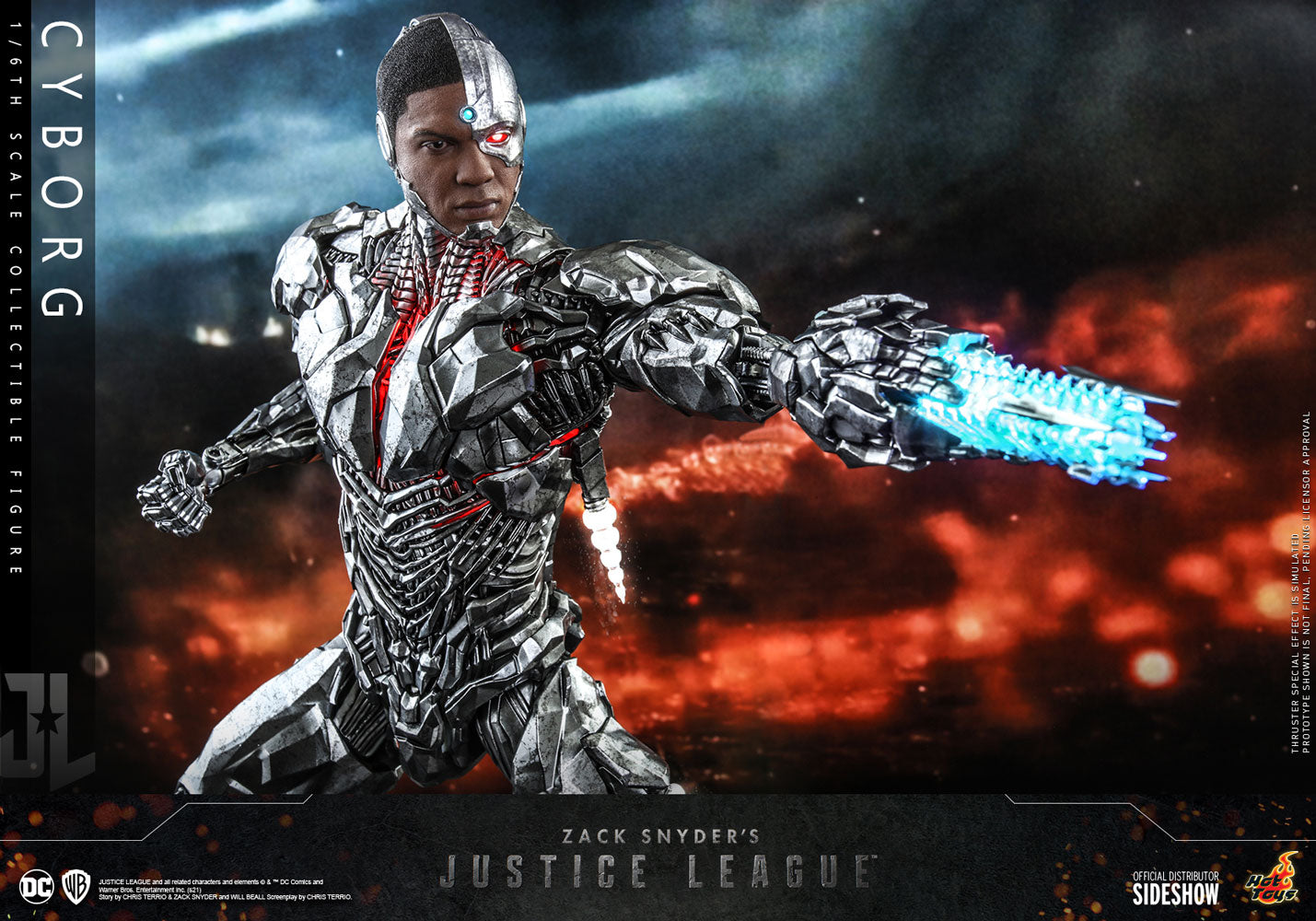 Cyborg Sixth Scale Figure by Hot Toys