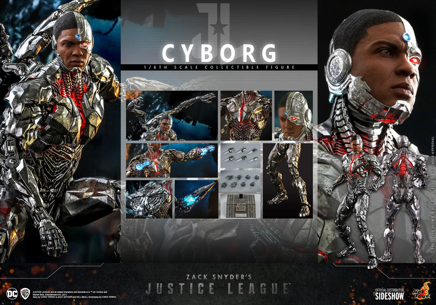 Cyborg Sixth Scale Figure by Hot Toys