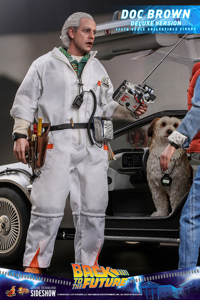 Doc Brown (Deluxe Version) Sixth Scale Figure by Hot Toys