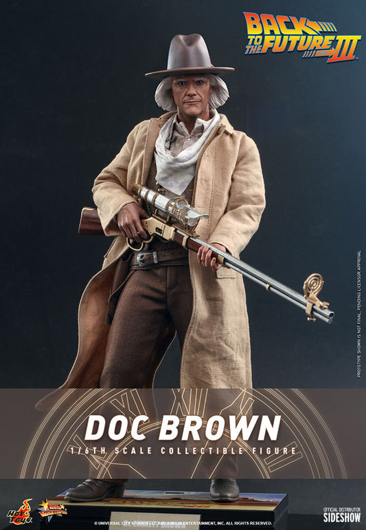 Doc Brown Sixth Scale Figure by Hot Toys