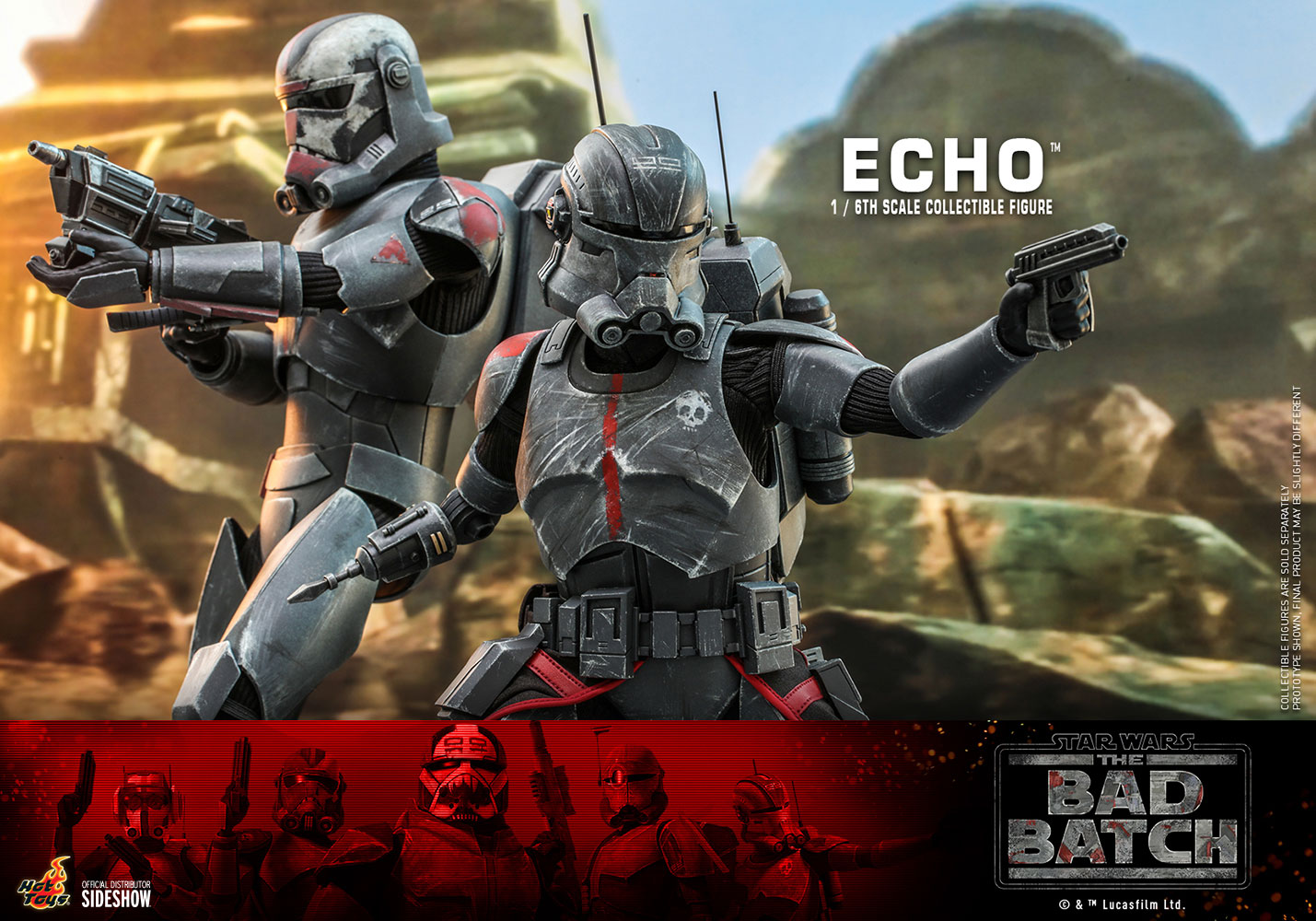 Echo Sixth Scale Figure Set by Hot Toys
