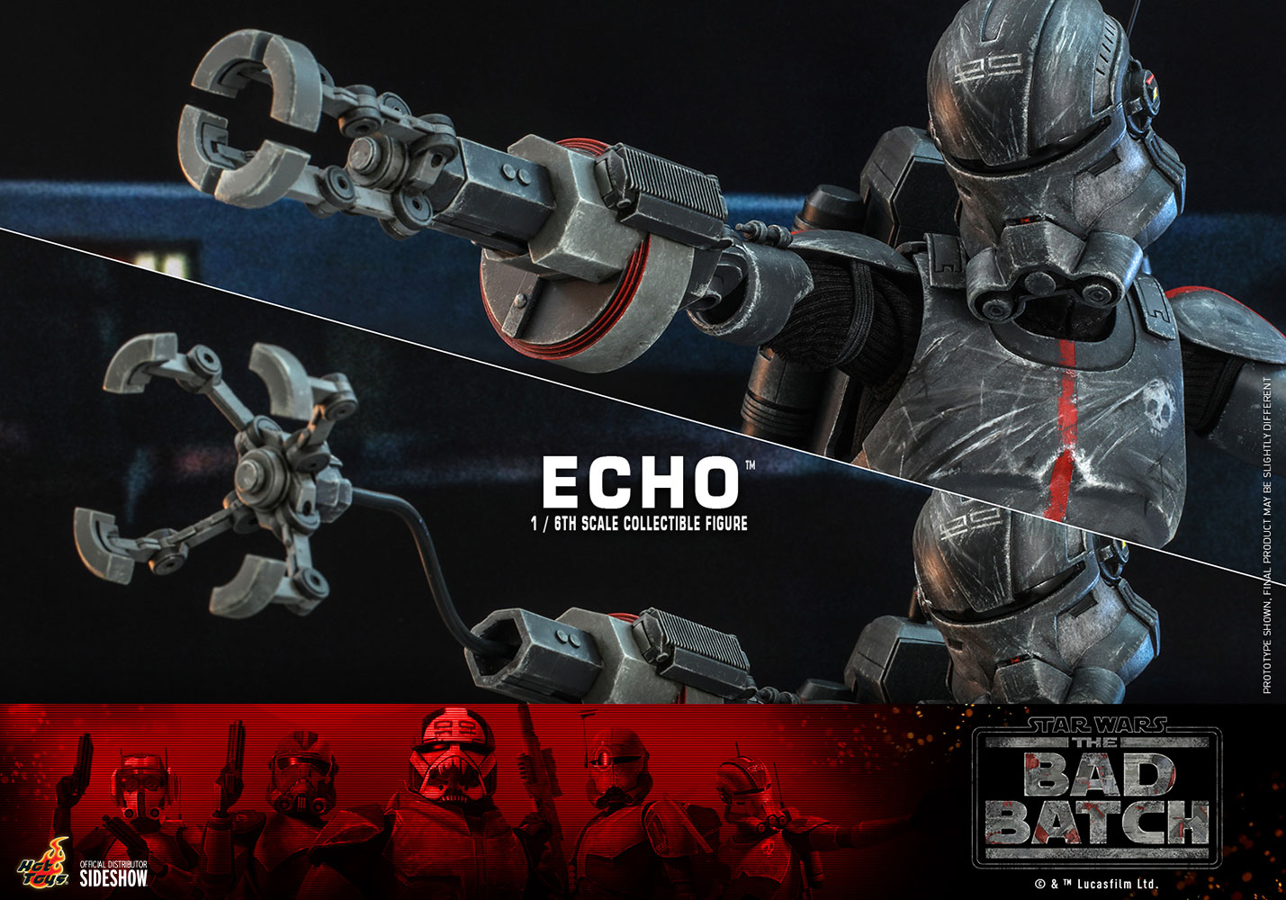 Echo Sixth Scale Figure Set by Hot Toys