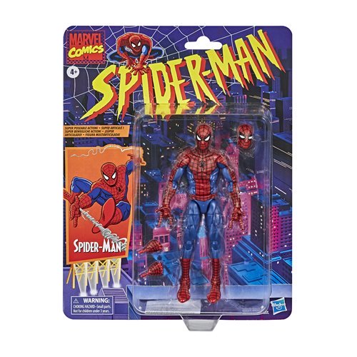 Spider-Man Retro Marvel Legends 6-Inch Action Figures Wave 1