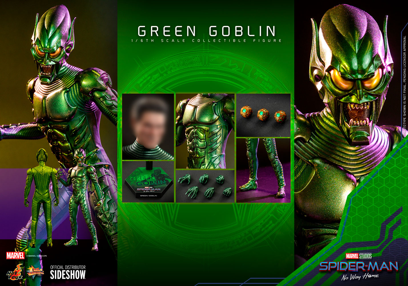 Green Goblin Sixth Scale Figure by Hot Toys