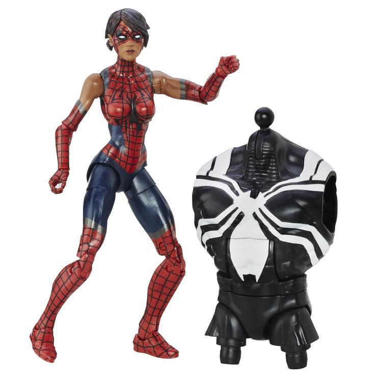 Spider-Man Marvel Legends Wave 4 Case of 6 (Space Venom BAF) Complete