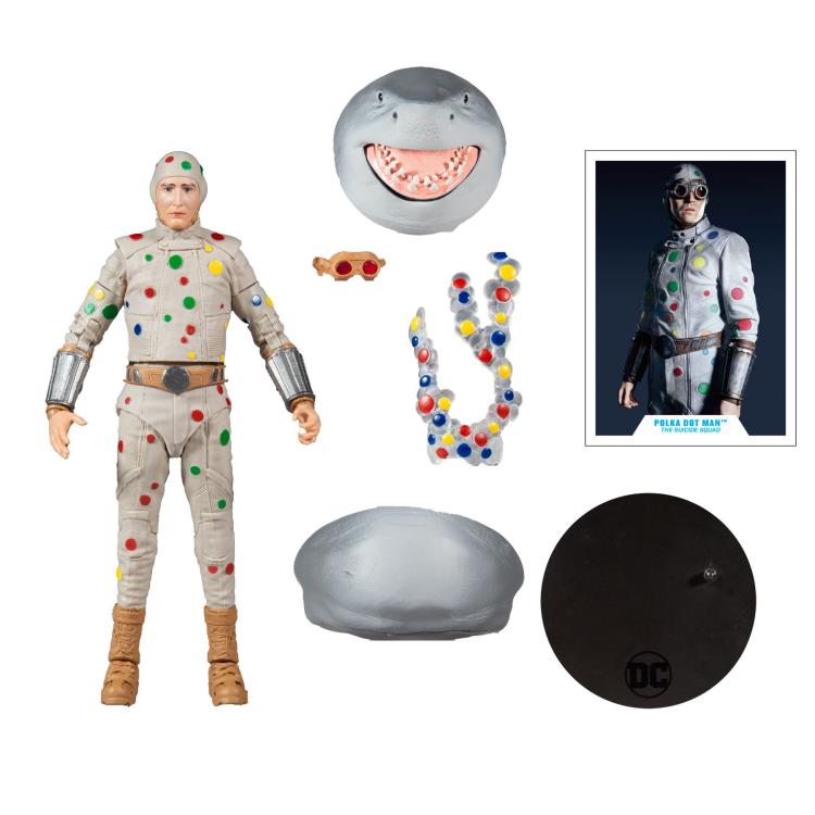 The Suicide Squad DC Multiverse Wave 1 Set of 4 Action Figures (Collect to Build: King Shark)