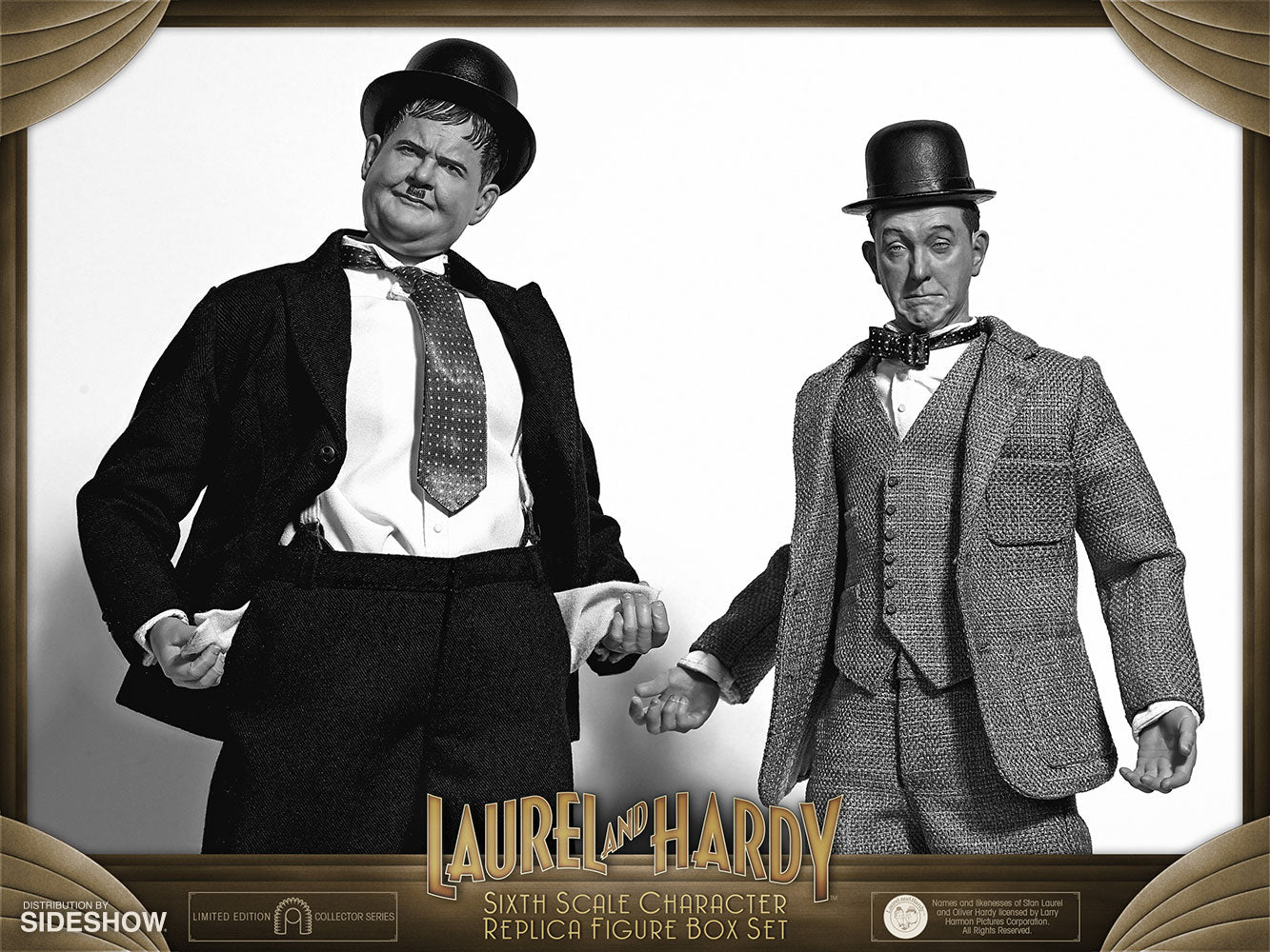 Stan Laurel and Oliver Hardy (Classic Suits) Box Set by BIG Chief Studios