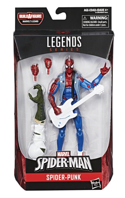 Spider-Man Marvel Legends Wave 7 Set of 7 Figures (Marvel's Lizard BAF)