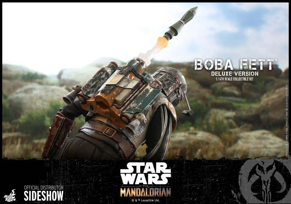 The Mandalorian Deluxe Boba Fett 1/6th Scale Collectible Figure Set