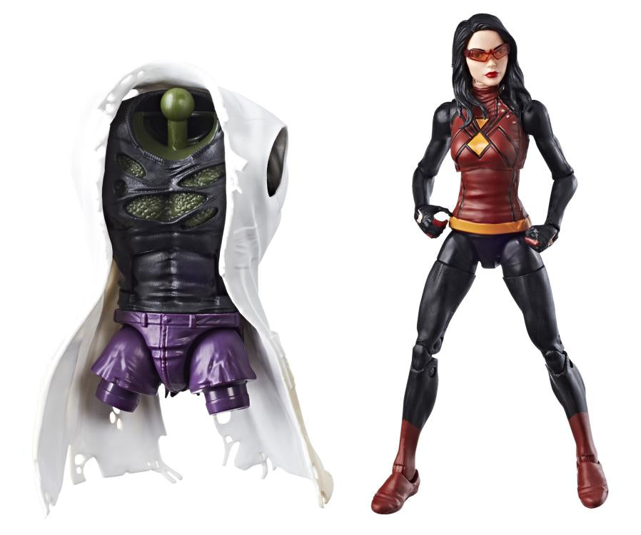 Spider-Man Marvel Legends Wave 7 Set of 7 Figures (Marvel's Lizard BAF)