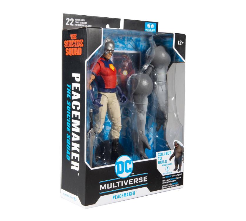 The Suicide Squad DC Multiverse Wave 1 Set of 4 Action Figures (Collect to Build: King Shark)