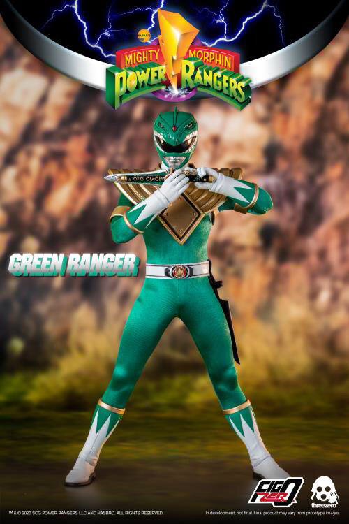 Mighty Morphin Power Rangers FigZero Core Rangers & Green Ranger 1/6 Scale Figure 6-Pack