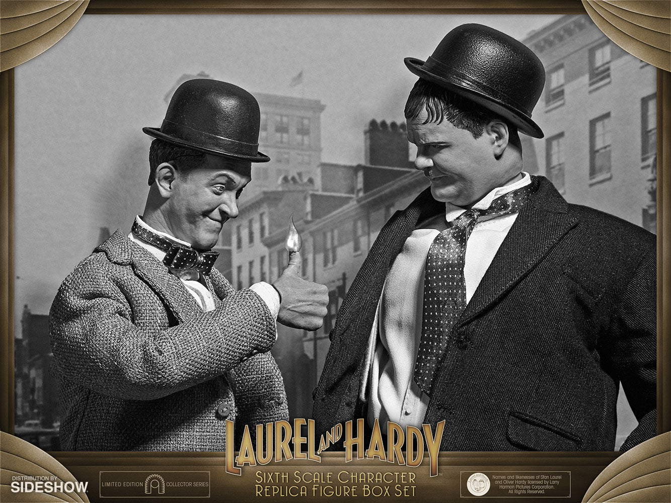 Stan Laurel and Oliver Hardy (Classic Suits) Box Set by BIG Chief Studios