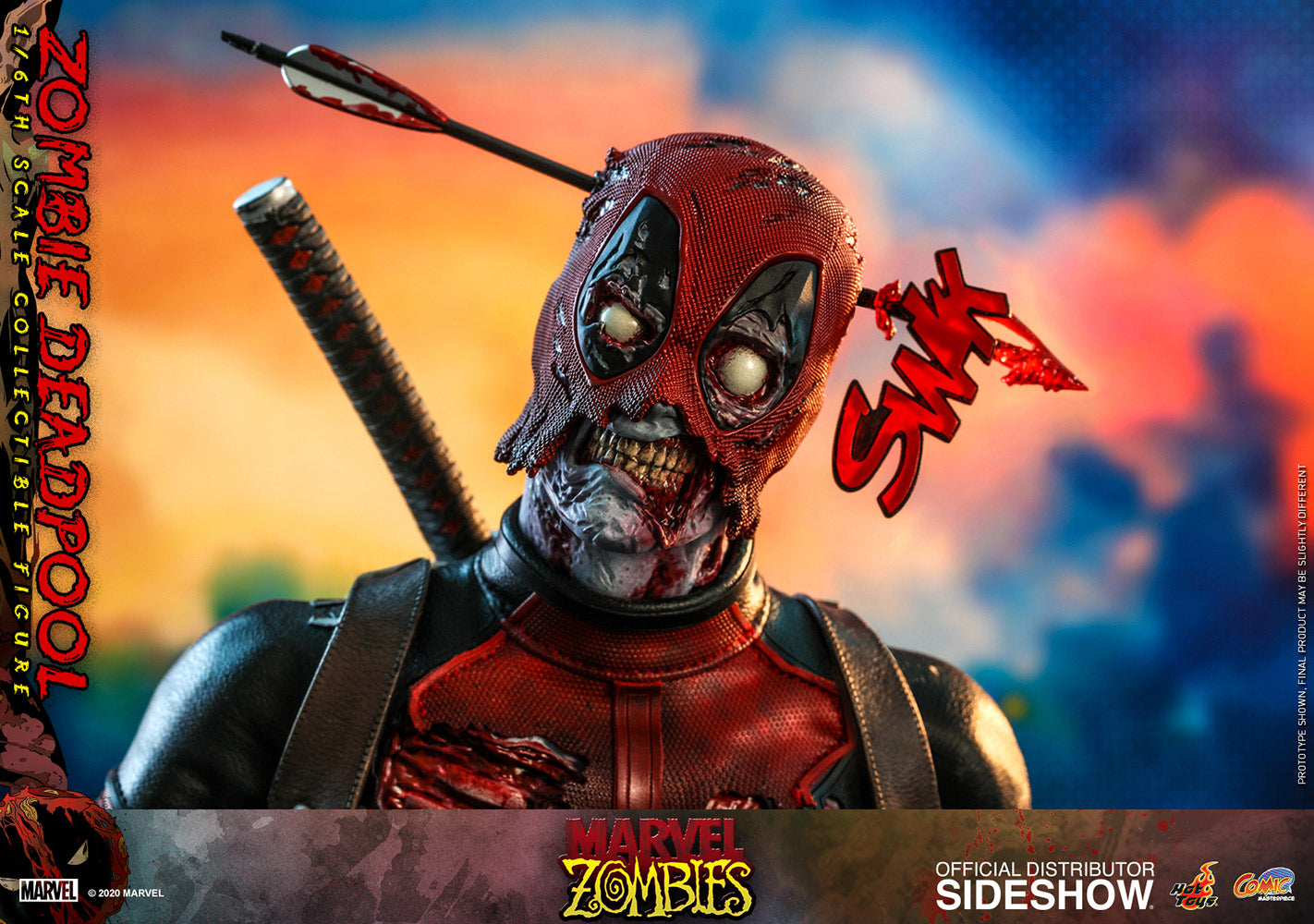 Zombie Deadpool Sixth Scale Figure by Hot Toys