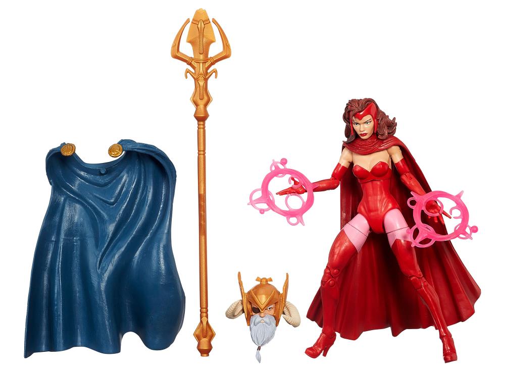 Marvel Legends Infinite Series Maidens of Might Scarlet Witch (The Allfather BAF)