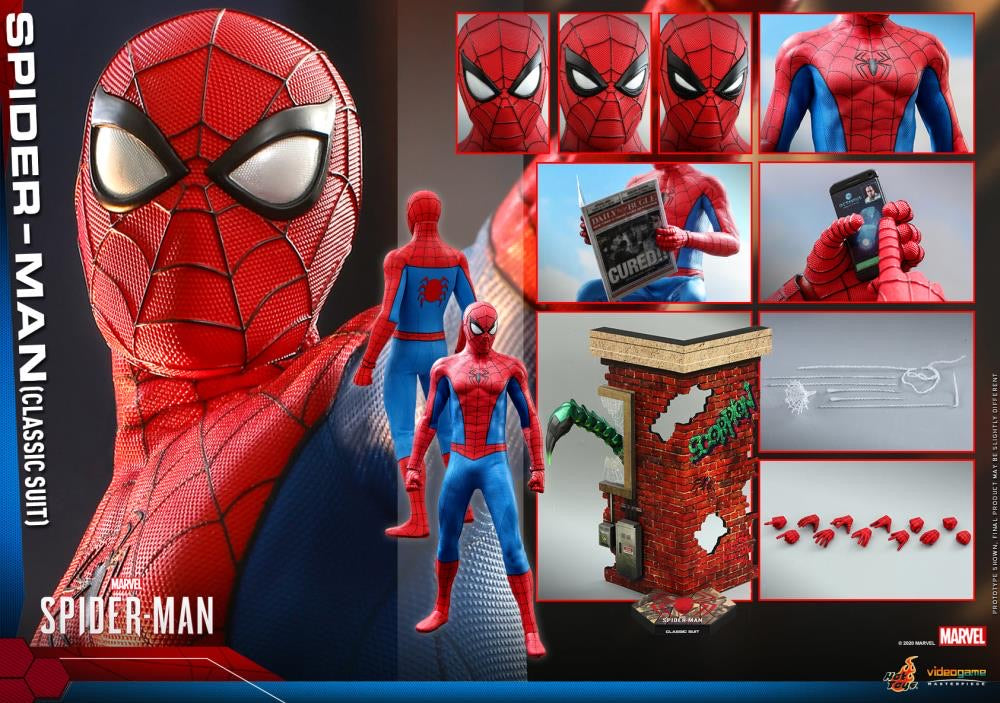 Marvel's Spider-Man Spider-Man (Classic Suit) 1/6th scale Collectible Figure