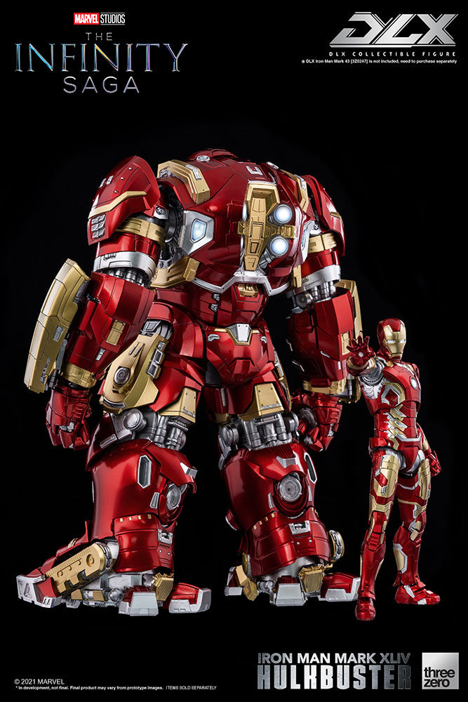 DLX Iron Man Mark XLIV Hulkbuster Collectible Figure by Threezero DLX Collectible Figure Series - Avengers: Infinity Saga